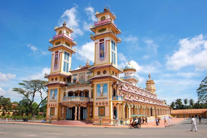 Cao Dai Temple of Tay Ninh, best place to visit in south vietnam